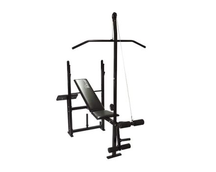 Banco Supino T Polimet Unissex Preto