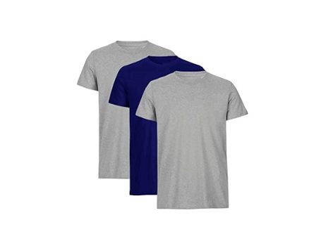 Kit com 3 Camisetas Masculinas T-Shirt Slim Tee Básicas Algodão – Slim Fitness Fashion
