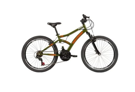 Bicicleta Aro 24 Caloi Max Front Verde