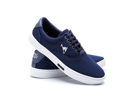 Tênis Masculino Polo Joy Casual Em Lona