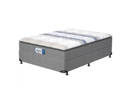 Cama Box Casal (Box + Colchão) Probel Mola – 64cm de Altura Turquia