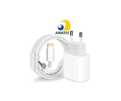Fonte Carregador Tomada Tipo C 20w Para iPhone 11 12 13 Usbc