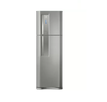 Geladeira/Refrigerador Top Freezer cor Inox 382L Electrolux (TF42S)