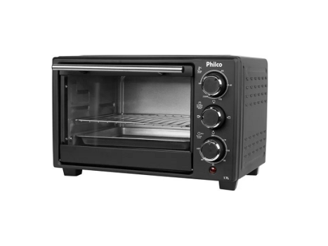 Forno Elétrico Philco PFE17P de 17L com Timer – Preto