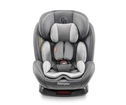 Cadeira para Auto Snugfix 0-36kg Grupos 0, I, II e III Rotacional Preto e Cinza Fisher Price – BB333