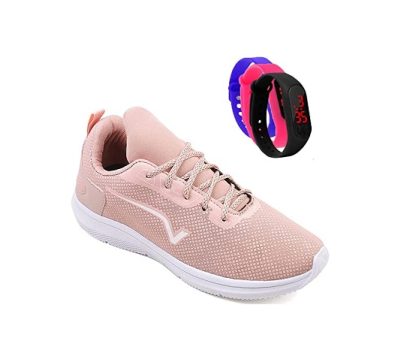 Tenis Feminino Casual Academia Caminhada Corrida + Relogio