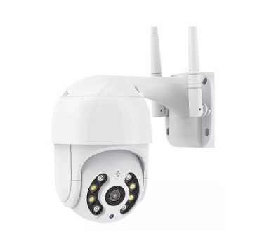 Câmera de segurança Wi-Fi Smart Camera ABQ-A8 com resolução de 2MP visão nocturna incluída branca