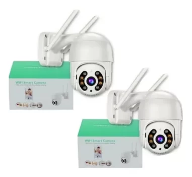 Kit 2 Câmeras Ip Icsee – A8 Infravermelho Externa Wifi Hd.