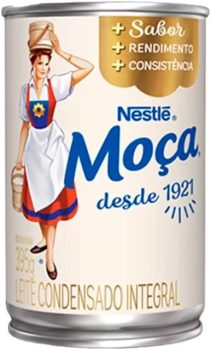 Leite Condensado, Moça Lata, 395g