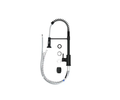 Torneira para Cozinha Gourmet de Mesa com Mola – Monocomando Black Nell AM-01