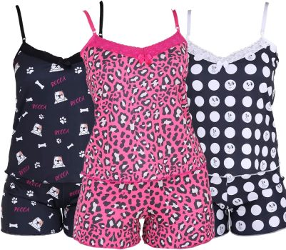 Kit 3 Baby Doll Suplex Sublimado