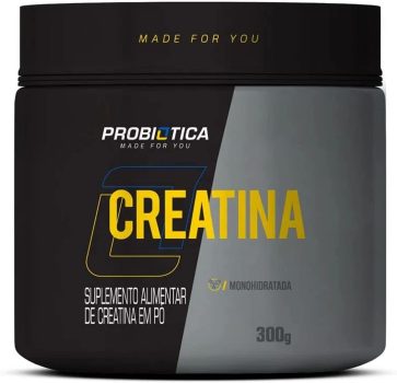 Creatina Monohidratada Pura – 300g – Probiótica, Probiótica