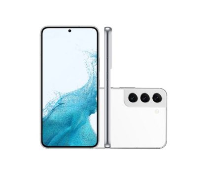 Smartphone Samsung Galaxy S22 5G 128 GB 6.1″ Branco e Snapdragon