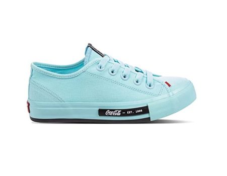 Tênis Coca-Cola Shoes, Daytona Colors, Feminino, Sky, 36