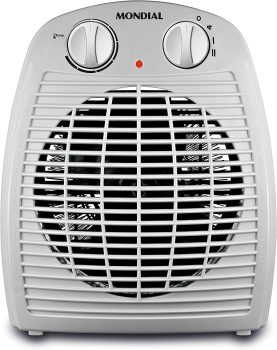 Aquecedor de Ar Mondial, 127V, Cinza, 1500W – A-08