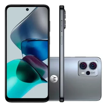 Smartphone Motorola G23 128GB Grafite 4G 6,6″ HD+ Câmera Tripla 50MP Selfie 16MP Android 13