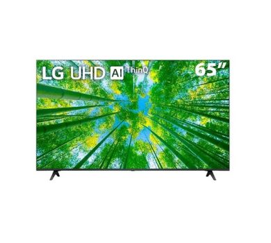 Smart TV 65″ LG 4K 65UQ7950PSB WiFi, Bluetooth, HDR, Inteligência Artificial ThinQ, Smart Magic, Google, Alexa Preto