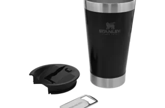 Copo Térmico Stanley para Cerveja – Matte Black 473ml com Tampa