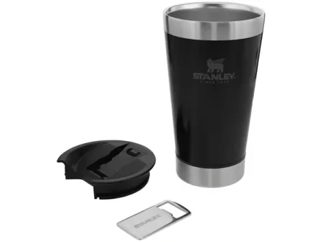 Copo Térmico Stanley para Cerveja – Matte Black 473ml com Tampa