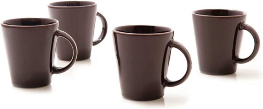 Jogo com 4 canecas, Pimenta-do-reino, Coleção Especiarias, Acervo Panelinha