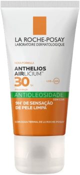 La Roche-Posay, Protetor Solar Anti-oleosidade, Sem Cor, 9H de Efeito Matte, Acabamento Invisível, FPS30, 50g
