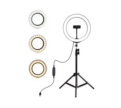 Kit Completo Anel de Luz LED Com Tripé