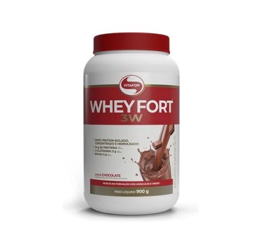 Whey Fort 3W – 900g – Chocolate, Vitafor