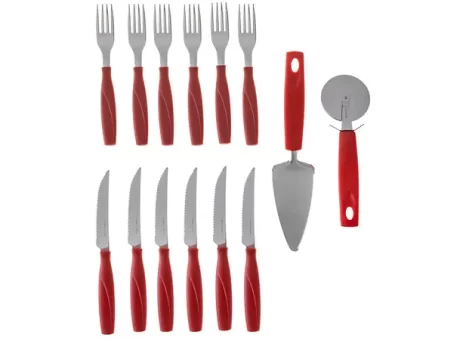 Kit Pizza Brinox Inox 6099/450 14 Peças