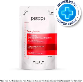 Vichy Dercos Shampoo Energizante Refil 200ml