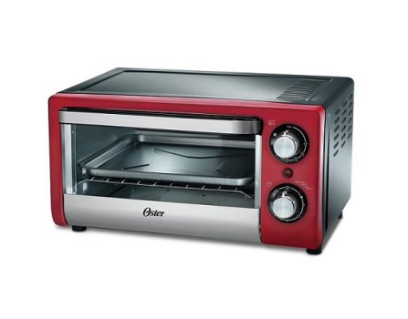 Forno Elétrico Oster Compact, 10L, 110V, Vermelho, 1050W, TSSTTV10LTB