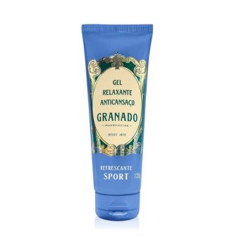 Gel Relaxante Anticansaço Sport, Granado, Azul, 120g