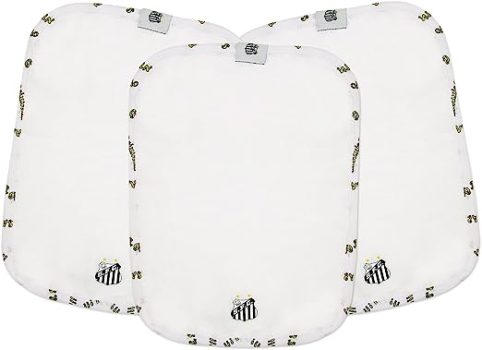 Kit 3 fraldas de pano Times de futebol, Rêve D’or Sport, Bebê Unissex