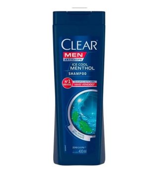 Clear Men Ice Cool Menthol Shampoo Anticaspa, 400ml