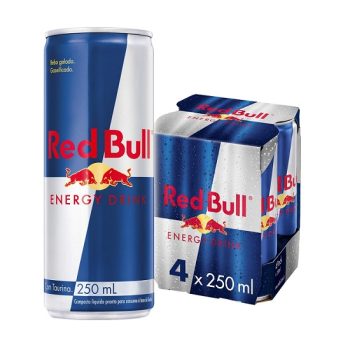 Energético Red Bull Energy Drink, 250ml (4 latas)