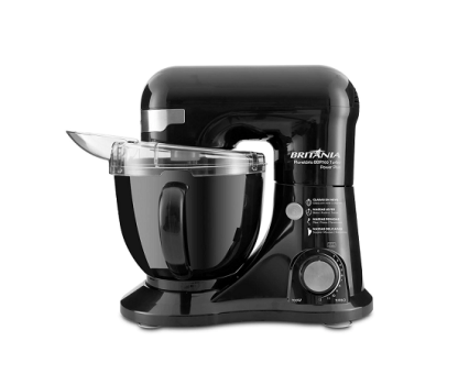 Batedeira Planetária Britânia BBP760P Power Plus com 12 Velocidades e 700W – Preta