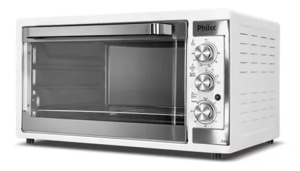 Forno de bancada elétrico Philco Linha Branca PFE48IB 46L prateado 220V