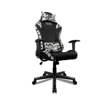 Cadeira Gamer TGT Heron TX Tecido, Preto e Camuflado, TGT-HRTX-CM01