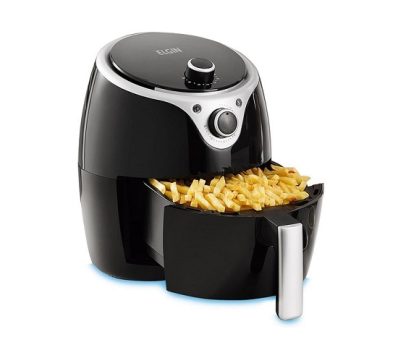 Fritadeira Elétrica Flash Fryer Elgin Preta 3,5 Litros Preta 127V- Airfryer