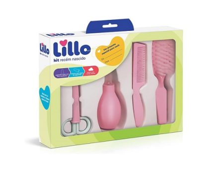 Kit Recém Nascido Higiene – Lillo, Rosa