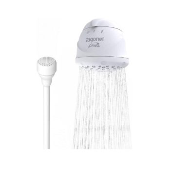 Ducha Linea 3 Temperatura, Zagonel, BLI PR, Branco, 5500 watts, 220 volts