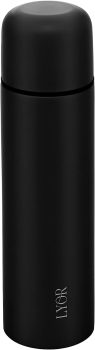 Garrafa Térmica de Aço Inox Bullet Preta 500ml – Lyor