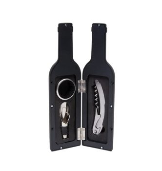 Kit para Vinho Mini Garrafa Mimo Style Multicor