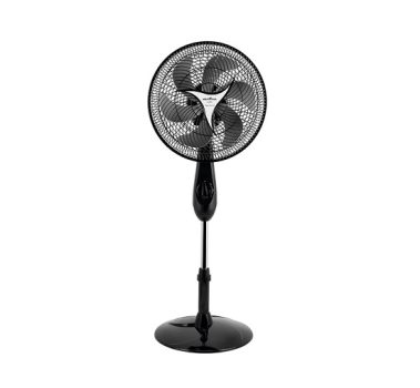 Ventilador Britânia, Coluna Mega turbo 30, 127V, Preto, 30cm, Hélice de 6 pás, 3 opções de Oscilação, Potência 75W