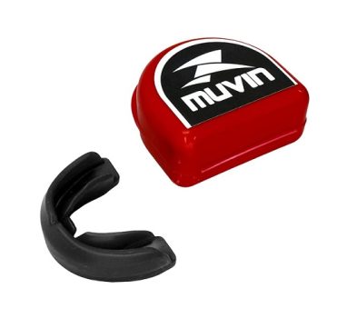 Protetor Bucal Profissional Muvin – Moldável – Com Estojo – Proteção – Lutas – Esportes de Contato – Artes Marciais – Boxe – Muay Thai – Jiu Jitsu – Judô – Karate – Taekwondo – Kung Fu – MMA – Unissex