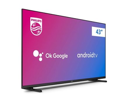 PHILIPS Smart TV 43″ Full HD Android 43PFG6917/78, Google Assistant, Comando de Voz, HDR, 3 HDMI, Wifi 5G, Bluetooth 5.0, Dolby Atmos