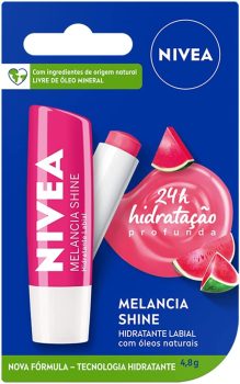 NIVEA Hidratante Labial Melancia Shine 4,8g