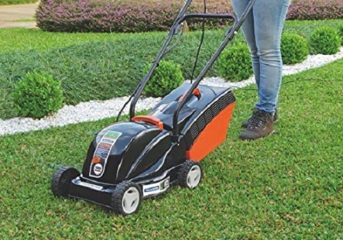 Cortador De Grama Elétrico Tramontina Ce35m2 Com Diâmetro De Corte De 350 Mm Coletor Rígido E Chassi Metálico 1300 W 127 V 1300w
