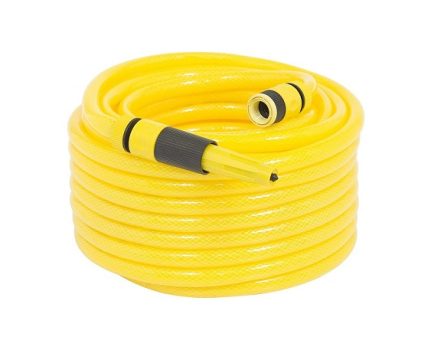 Mangueira de Jardim 30m c/ 02 Engates rápidos Acqua Stop – 01 Esguicho e 01 Conector
