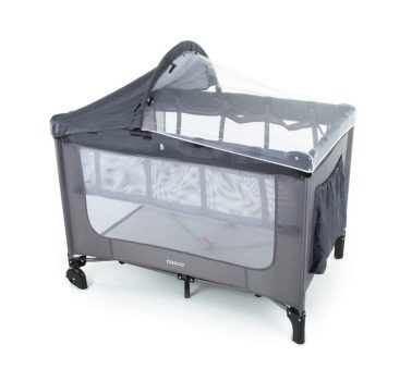 Berço Portátil Happy, Cosco, Cinza