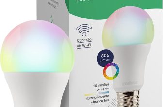 Lâmpada Smart Inteligente EWS 410 com 16 milhões de cores Wi-Fi compatível com Alexa Intelbras